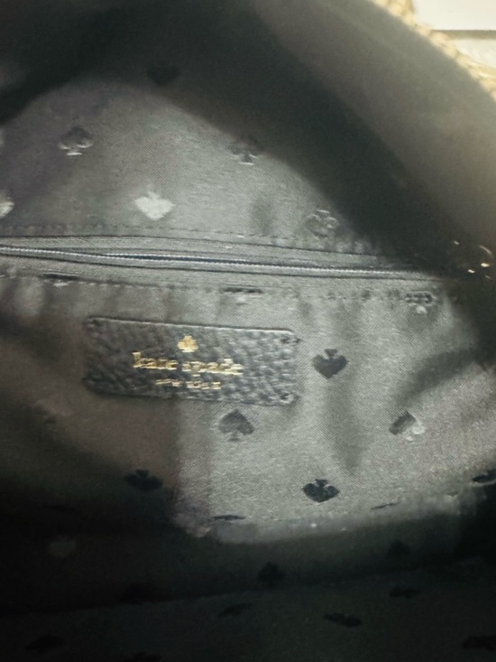 Kate Spade Leila Mini Dome Backpack Black Pebbled Leather Gold Logo Bag
